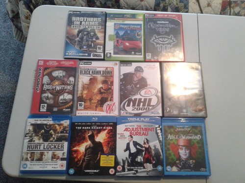 Joblot games and xbox - pc,