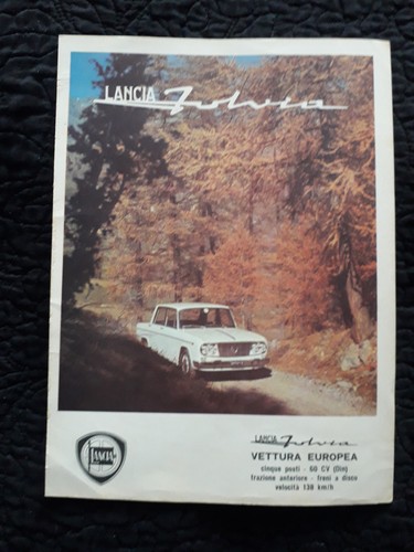Lancia fulvia vintage original - fulvia,