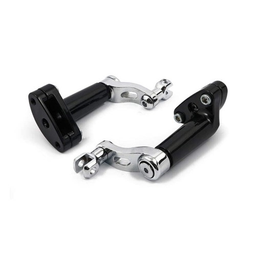 Adjustable passenger footrest - adjustable,