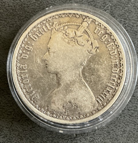Queen victoria 1873 florin - victoria,