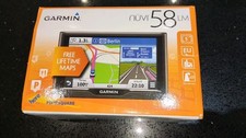 Boxed Sat Nav Garmin Nuvi 58LM