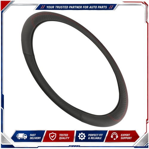 Black leather car - black,