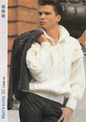 Men knitting pattern mens - knitting, pattern.mens