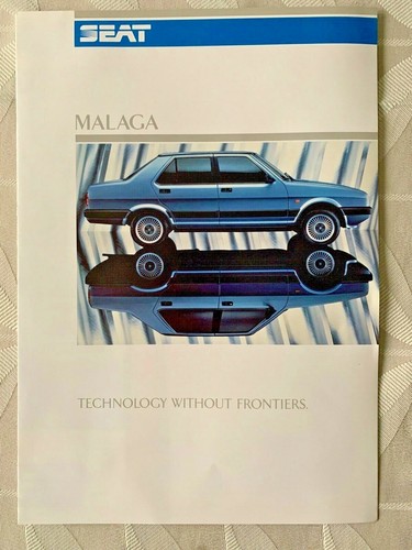 Seat malaga marketing brochure - malaga,