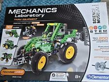 Clementoni Mechanics Laboratory Farm Equipment Construction Toy New