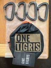 One Tigris Hammock Straps - Set of 2 with 4 DMM Spectre 2 Carabiners (24kn)