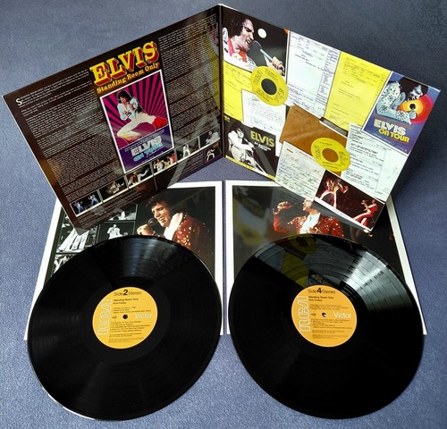 Elvis presley standing - 2-lp,