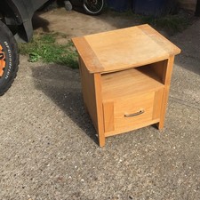 Oak Single Drawer Bedside Cabinet