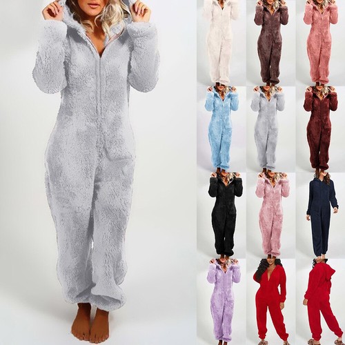 Jumpsuit teddy fleece long - uk,