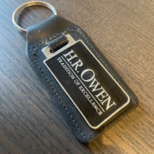 Chrysler Jeep Romford Leather Key Ring Dealer Garage Renegade Cherokee Compass