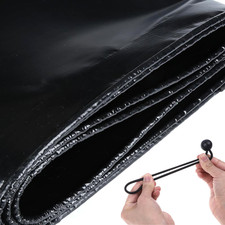 Tarpaulin Heavy Duty Waterproof Cover Tarp Ground Sheet + 10 BUNGEE BALLS
