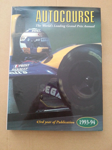 Autocourse 1993 book - autocourse,