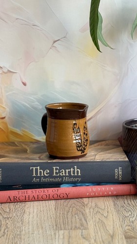 Vintage retro brown ceramic - retro,