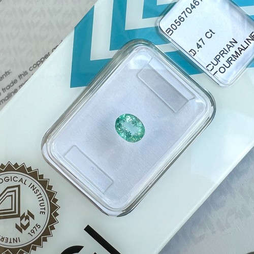 Igi certified natural paraiba - igi,