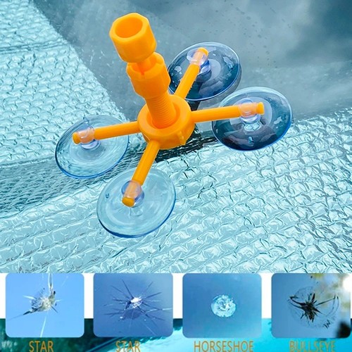 Car windshield repair kit - car,