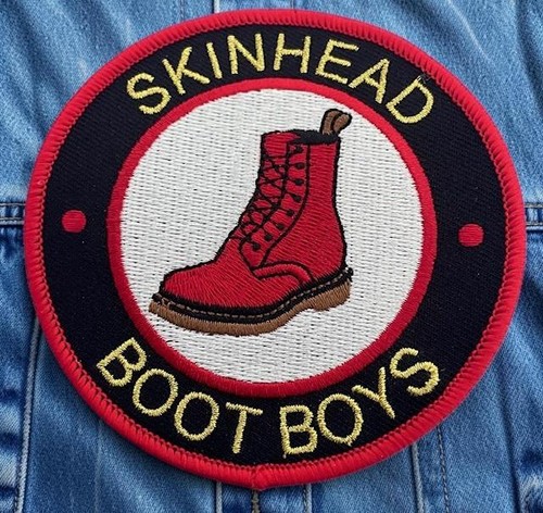 Ska reggae skinhead patch - ska,