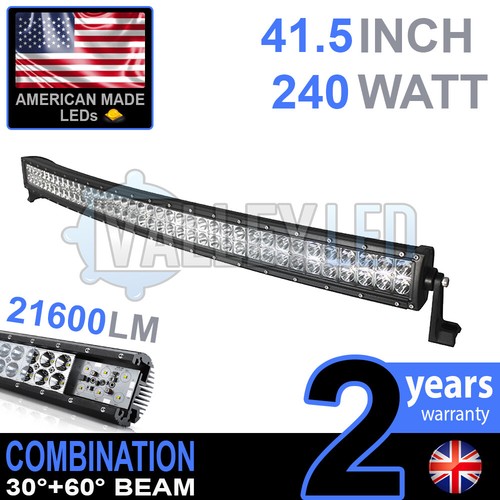 240w curved led light bar - 40",