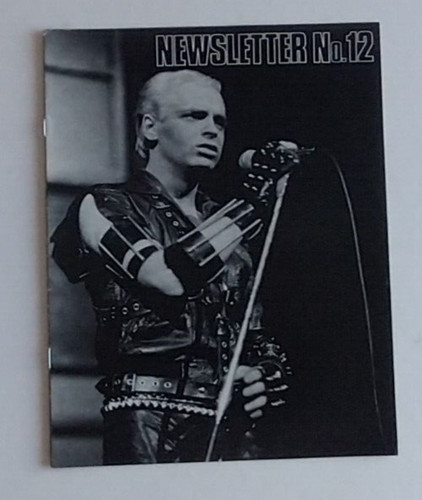 Gary numan newsletter 12 - gary,