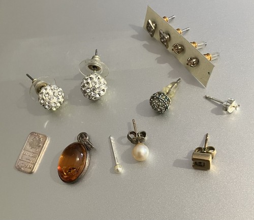 Job lot mixed ear rings - job,