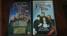 2x Father Ted Video Tapes, 5 hilarious episodes & series 3.  VHS comedy Ireland