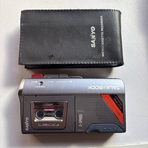 Sanyo trc 530m microcassette - sanyo, trc-530m