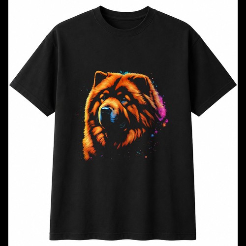 Chow glowing dog - chow,