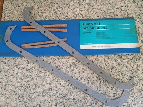Engine sump gasket set fits - engine,