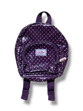 CATH KIDSTON Cath Kids Cotton PVC Coated Backpack - Purple Polka Dots 