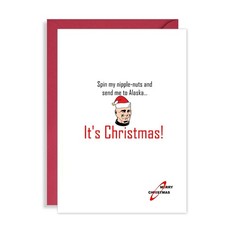Red Dwarf Christmas Card -