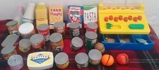 Vintage  Supermarket Shop Children's Toy With Till And Play Money 