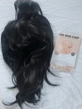 Gothic Bride Black Wig with