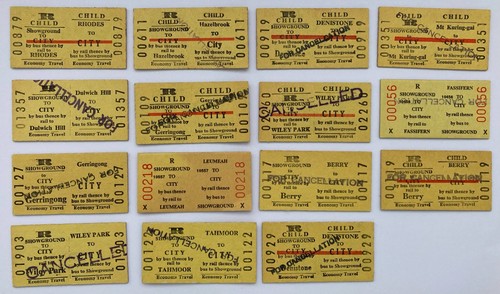 Nsw railway showground tickets - showground,