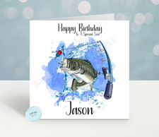 Personalised birthday card - personalised,