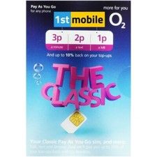 OFFICIAL O2 CLASSIC sim cards
