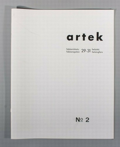1939 artek catalogue alvar - of,