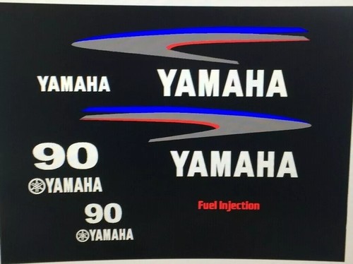 Yamaha outboard decals - 90,