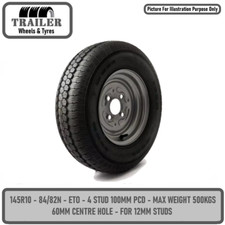 145R10C Trailer Wheel 430kgs