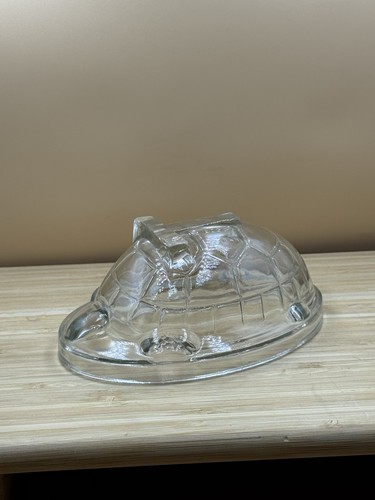 Vintage turtle tortoise glass - turtle,