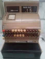 Vintage Till National Cash