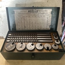 Marlco Keyway Broach Set No.1