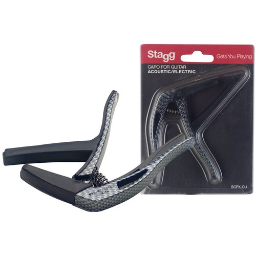 Stagg curved trigger capo - curved,