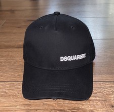 Dsquared Black Base Cap White