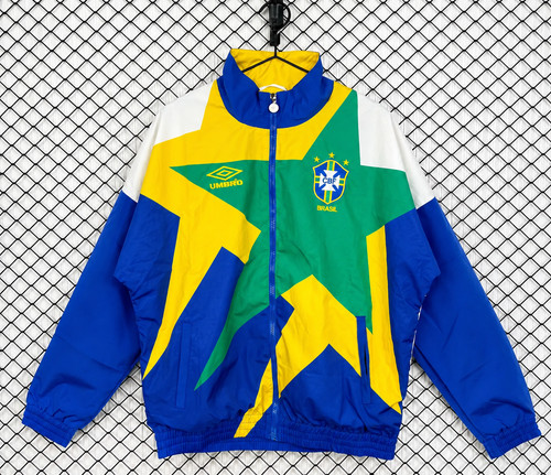 Brazil 1994 retro windbreaker - brazil,
