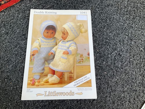 Dolls clothes knitting pattern - clothes,