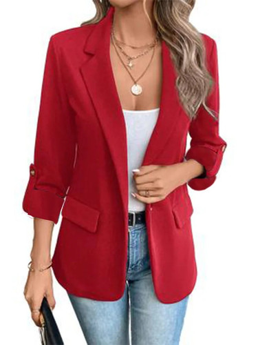Ladies ruched sleeve fully - ladies,