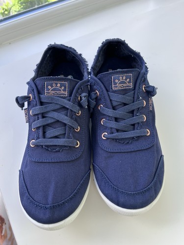 Skechers bobs blue slip - bobs,