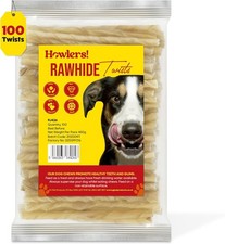 Howlers Natural Rawhide Dog