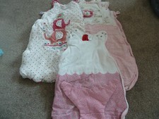 BABY SLEEPING BAGS X 3 6-12 MONTHS