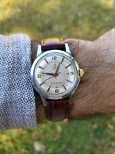 TUDOR AQUA men's midcentury watch Swiss 17 rubies 1940's 1950's by Rolex