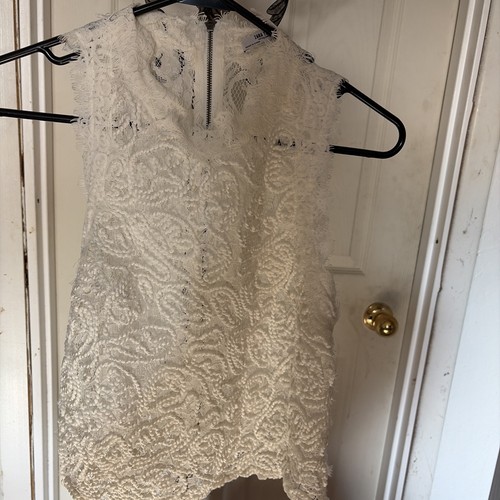 Lace embroidered top - lace,